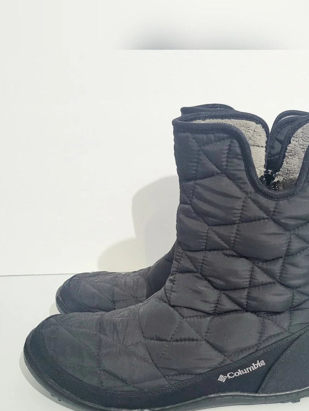 Columbia Omni-Heat Waterproof Winter Snow Boots Women's US 9 Black 200g Insulate